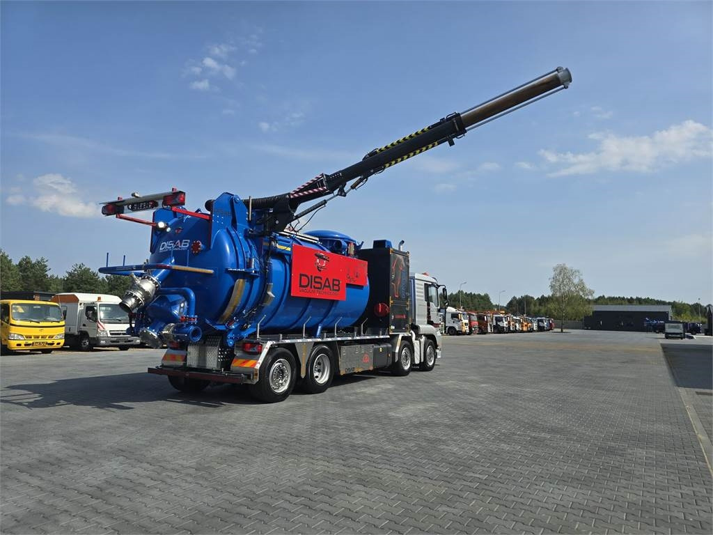 Όχημα εκκένωσης βόθρων MAN Disab Centurion P210/9 ADR Vacuum suction-blowing: φωτογραφία 28