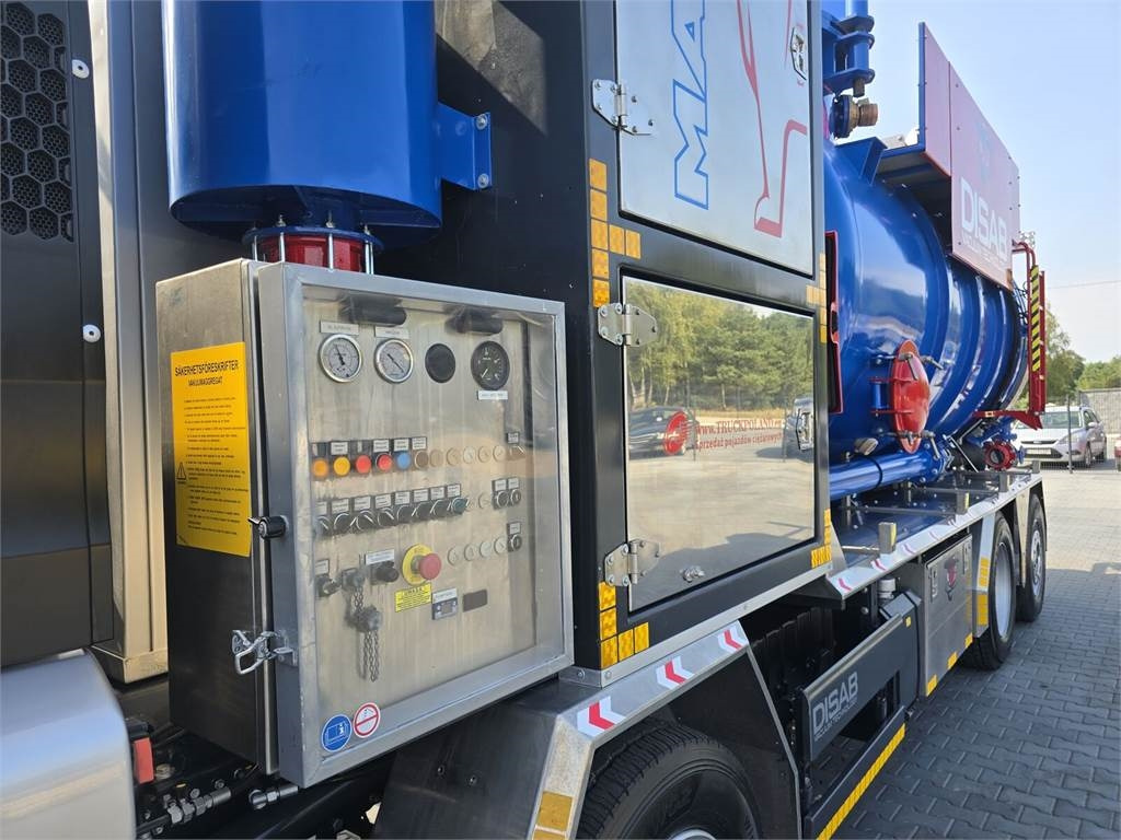 Όχημα εκκένωσης βόθρων MAN Disab Centurion P210/9 ADR Vacuum suction-blowing: φωτογραφία 11