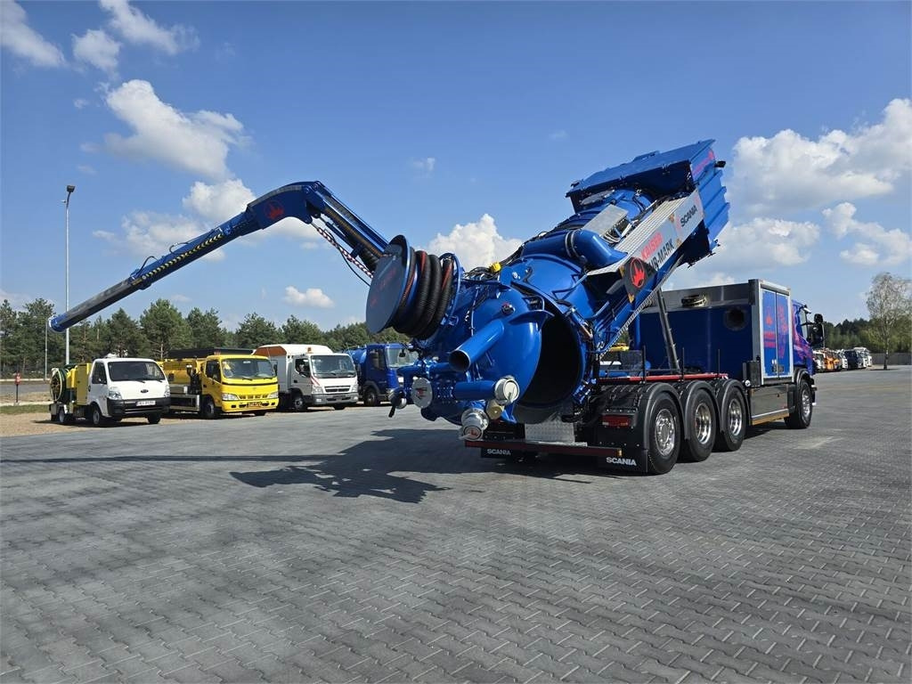 Scania KAISER EUR-MARK PL 8 Vacuum suction-blowing loader - Όχημα εκκένωσης βόθρων: φωτογραφία 1 Scania KAISER EUR-MARK PL 8 Vacuum suction-blowing loader - Όχημα εκκένωσης βόθρων: φωτογραφία 1
