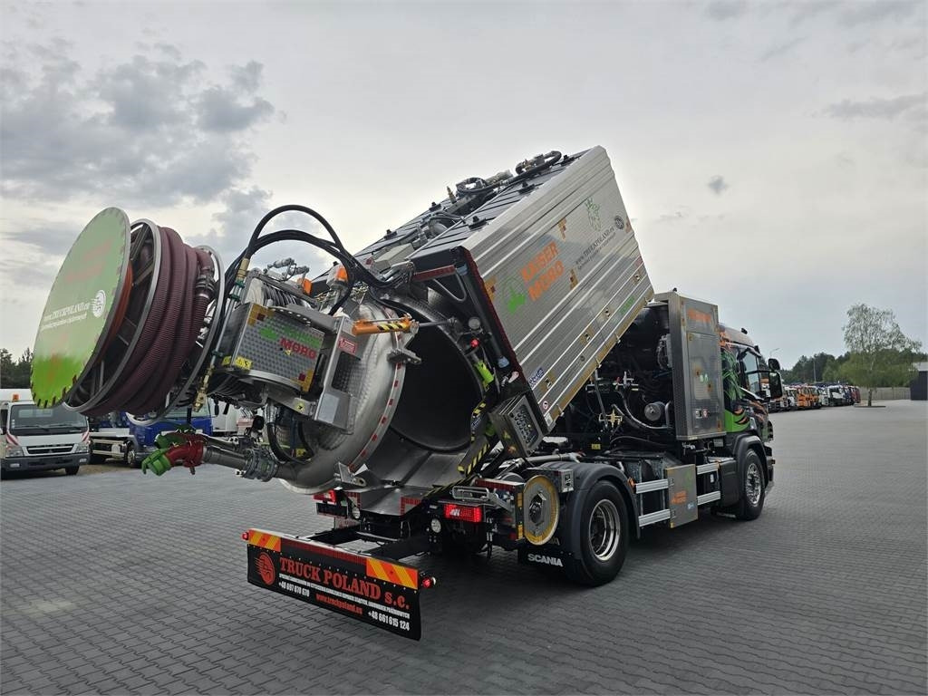 Scania MORO KAISER WUKO COMBI HOT WATER FOR CLEANING SEWE - Όχημα εκκένωσης βόθρων: φωτογραφία 1 Scania MORO KAISER WUKO COMBI HOT WATER FOR CLEANING SEWE - Όχημα εκκένωσης βόθρων: φωτογραφία 1