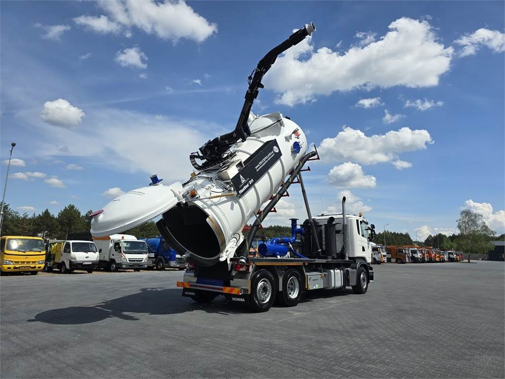 Scania Saugbagger Larsen FlexVac 311 Vacuum suction loade - Όχημα εκκένωσης βόθρων: φωτογραφία 1 Scania Saugbagger Larsen FlexVac 311 Vacuum suction loade - Όχημα εκκένωσης βόθρων: φωτογραφία 1