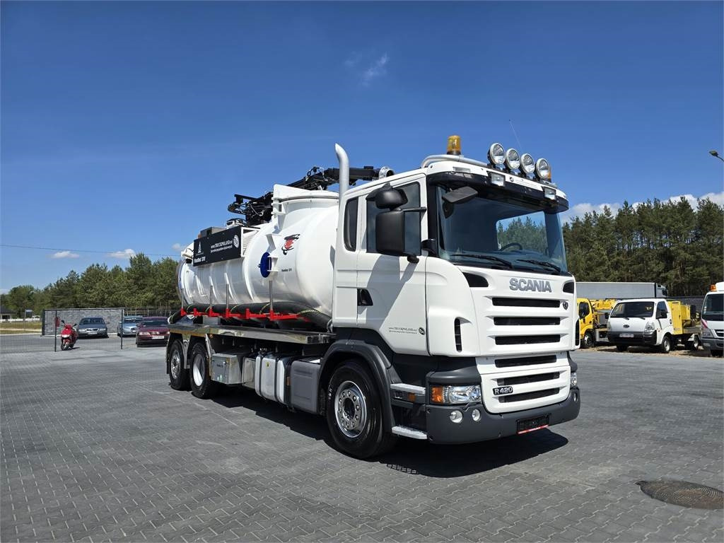Scania Saugbagger Larsen FlexVac 311 Vacuum suction loade - Όχημα εκκένωσης βόθρων: φωτογραφία 2 Scania Saugbagger Larsen FlexVac 311 Vacuum suction loade - Όχημα εκκένωσης βόθρων: φωτογραφία 2
