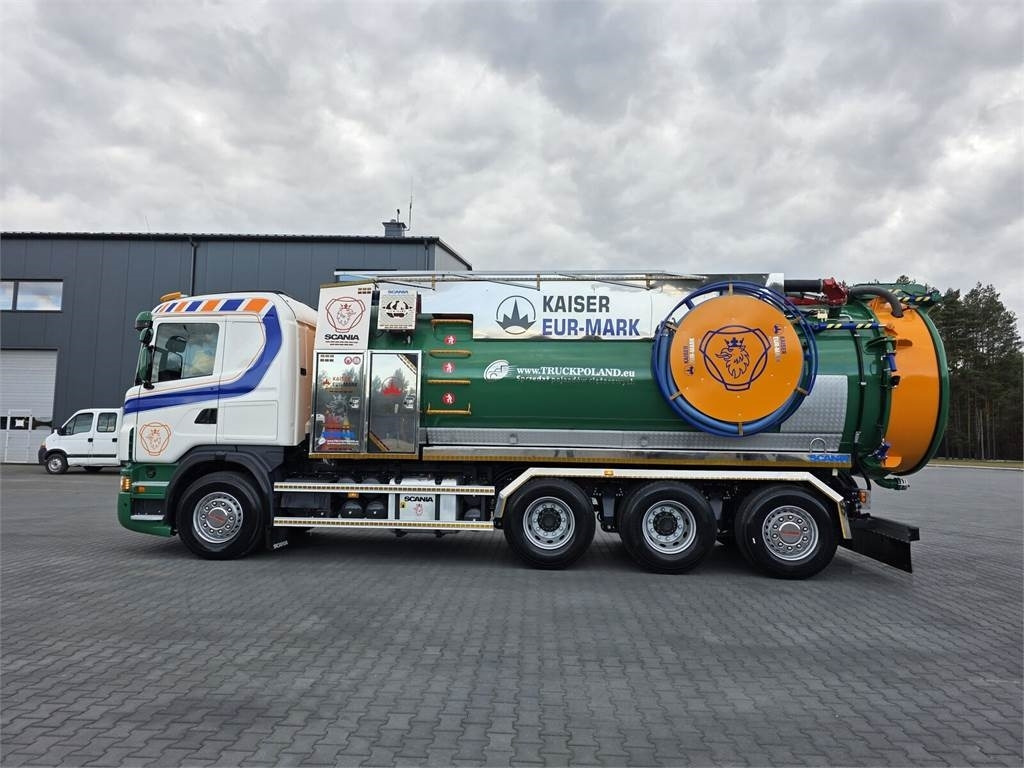 Scania WUKO KAISER EUR-MARK PKL 12.8 FOR CLEANING CANALS - Όχημα εκκένωσης βόθρων: φωτογραφία 4 Scania WUKO KAISER EUR-MARK PKL 12.8 FOR CLEANING CANALS - Όχημα εκκένωσης βόθρων: φωτογραφία 4