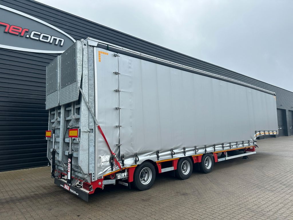 Faymonville Maxtrailer MAX 100 tieflader / Planenaufbau - Επικαθήμενο με χαμηλό δάπεδο: φωτογραφία 2 Faymonville Maxtrailer MAX 100 tieflader / Planenaufbau - Επικαθήμενο με χαμηλό δάπεδο: φωτογραφία 2