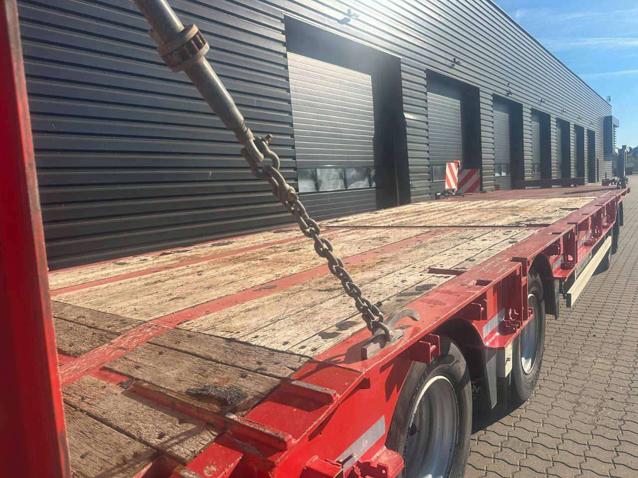 Nooteboom 4 achs anhänger / Doppelt rampen - Ρυμούλκα με χαμηλό δάπεδο: φωτογραφία 3 Nooteboom 4 achs anhänger / Doppelt rampen - Ρυμούλκα με χαμηλό δάπεδο: φωτογραφία 3