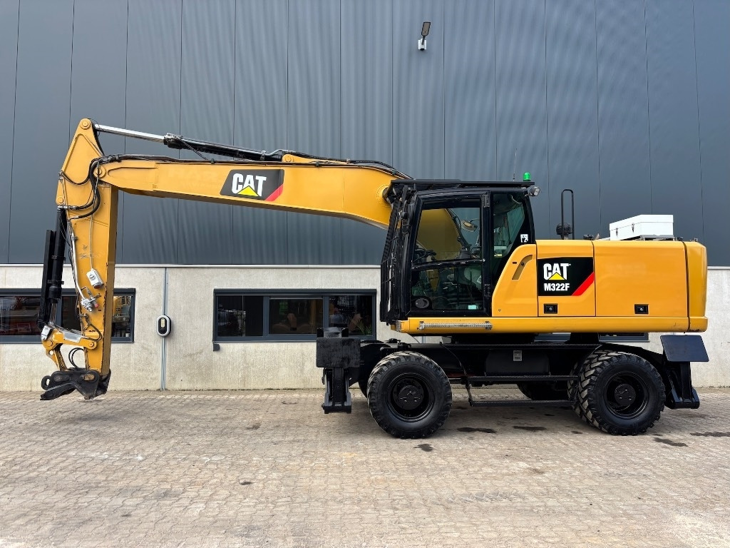 CAT M 322 F - M322 - M 320 - M 318 - Τροχοφόρος εκσκαφέας: φωτογραφία 2 CAT M 322 F - M322 - M 320 - M 318 - Τροχοφόρος εκσκαφέας: φωτογραφία 2