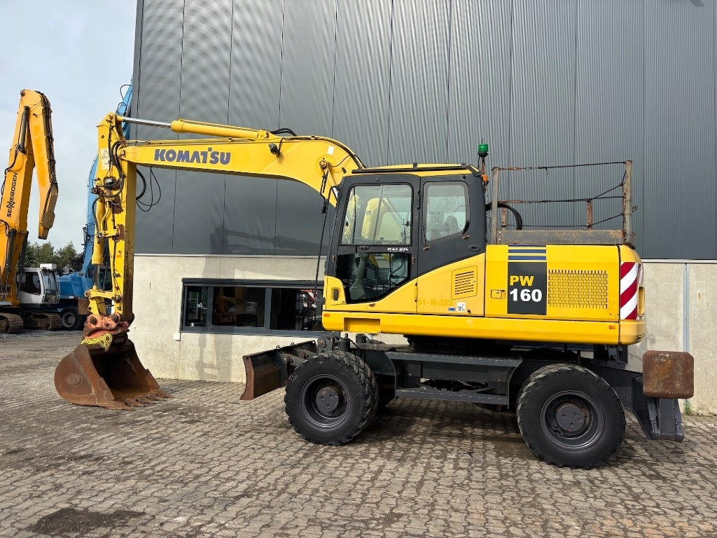 Komatsu PW 160-7 - PW160 - PW 160 - PW 180 - PW 140 - Τροχοφόρος εκσκαφέας: φωτογραφία 3 Komatsu PW 160-7 - PW160 - PW 160 - PW 180 - PW 140 - Τροχοφόρος εκσκαφέας: φωτογραφία 3