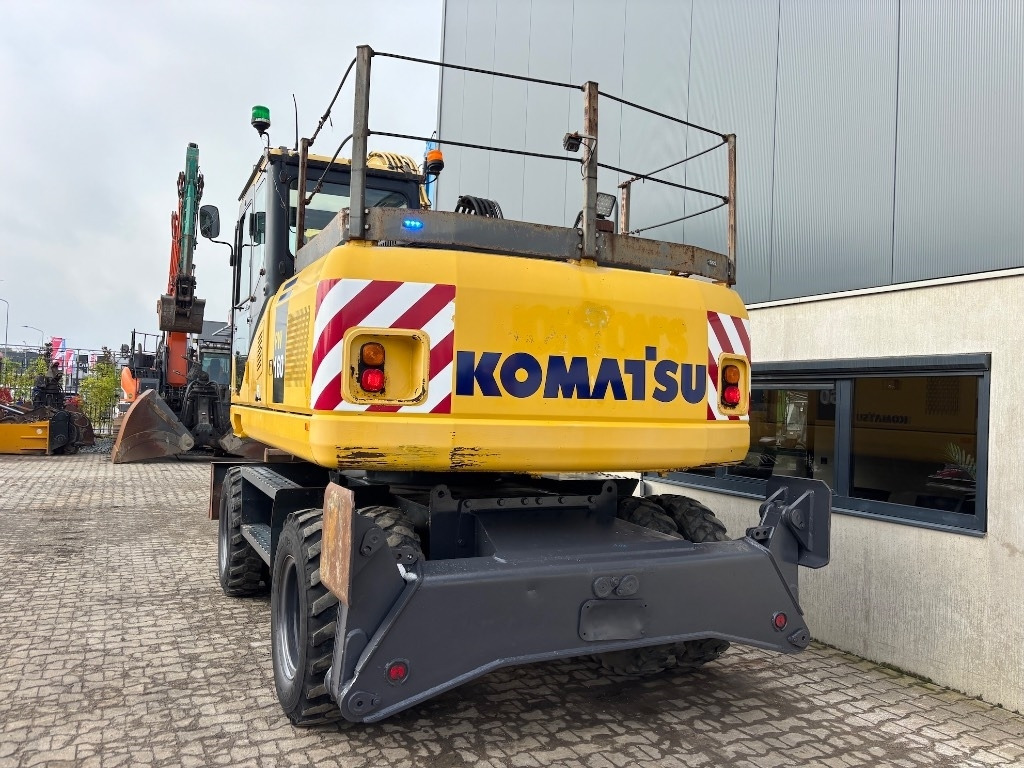 Komatsu PW 160-7 - PW160 - PW 160 - PW 180 - PW 140 - Τροχοφόρος εκσκαφέας: φωτογραφία 5 Komatsu PW 160-7 - PW160 - PW 160 - PW 180 - PW 140 - Τροχοφόρος εκσκαφέας: φωτογραφία 5