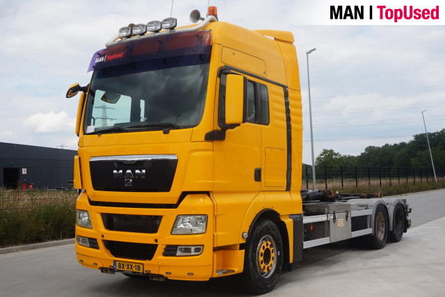 Φορτηγό ανατρεπόμενο MAN TGX 28.480 6X2-2 BL / Haakarm: φωτογραφία 1