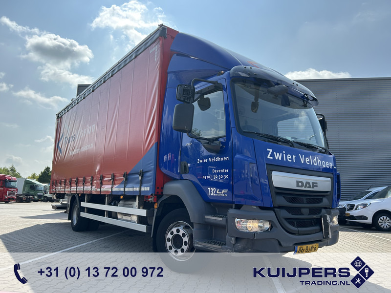 DAF LF 210 FA / 361 dkm / Curtainside / Loadlift / NL Truck - Φορτηγό μουσαμάς: φωτογραφία 1 DAF LF 210 FA / 361 dkm / Curtainside / Loadlift / NL Truck - Φορτηγό μουσαμάς: φωτογραφία 1