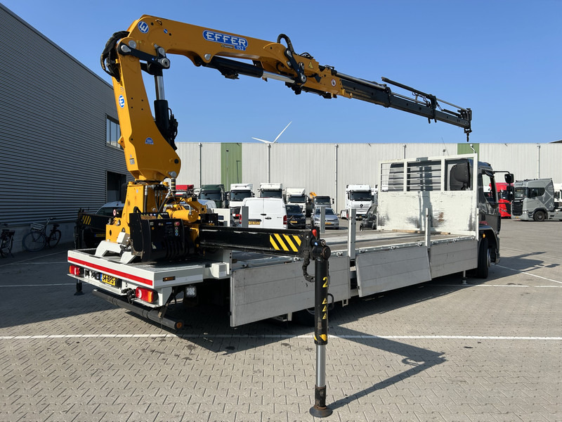DAF LF 320 FA / Effer 175.2/c3s Crane / 363 dkm / Plateau / APK TUV 08-25 - Φορτηγό με γερανό: φωτογραφία 2 DAF LF 320 FA / Effer 175.2/c3s Crane / 363 dkm / Plateau / APK TUV 08-25 - Φορτηγό με γερανό: φωτογραφία 2