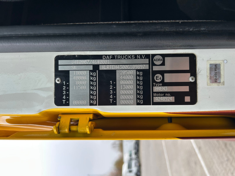 Τράκτορας DAF XF 460 FT SC / 766 dkm / New Tacho V2 / 2 Tanks / APK TUV 11-26: φωτογραφία 13