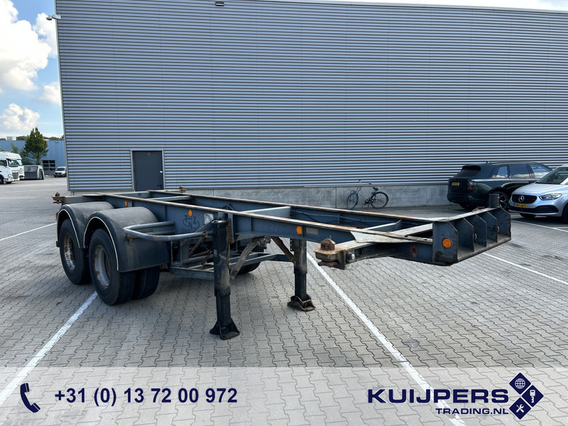 Fruehauf ED 24 / 2 as Blad - Spring / Container 20 FT / Classic / Oldtimer - Επικαθήμενο μεταφοράς εμπορευματοκιβωτίων/ Κινητό αμάξωμα: φωτογραφία 1 Fruehauf ED 24 / 2 as Blad - Spring / Container 20 FT / Classic / Oldtimer - Επικαθήμενο μεταφοράς εμπορευματοκιβωτίων/ Κινητό αμάξωμα: φωτογραφία 1