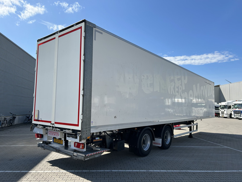 Groenewegen DRO-14-18 B / Box / Laadklep / Stuuras / APK 08-26 - Επικαθήμενο κόφα: φωτογραφία 2 Groenewegen DRO-14-18 B / Box / Laadklep / Stuuras / APK 08-26 - Επικαθήμενο κόφα: φωτογραφία 2