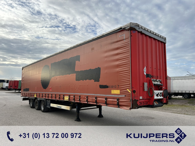 Krone Profi Liner / Mega / Curtainside / BPW Drum / NL Trailer - Επικαθήμενο κουρτίνα: φωτογραφία 1 Krone Profi Liner / Mega / Curtainside / BPW Drum / NL Trailer - Επικαθήμενο κουρτίνα: φωτογραφία 1