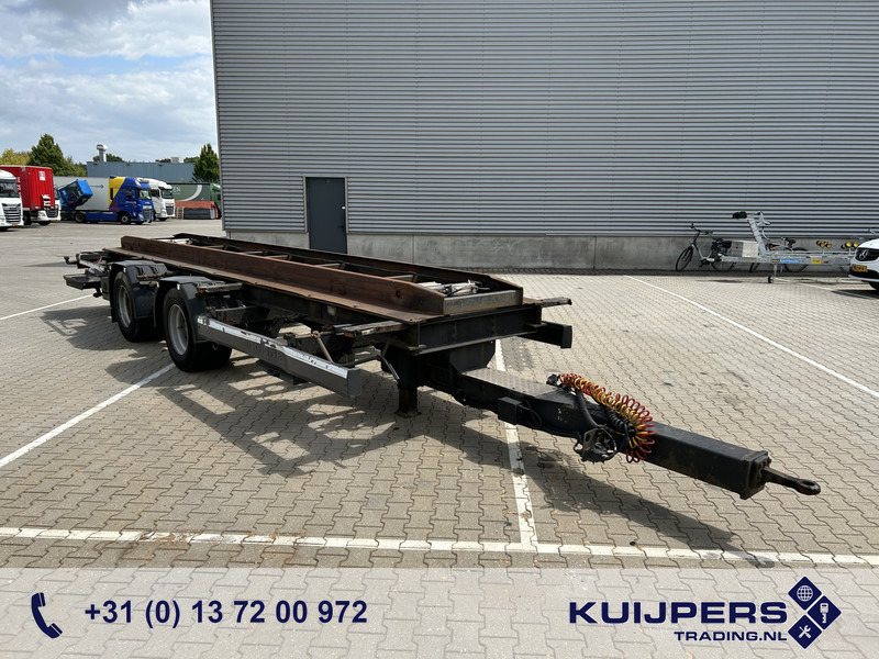 Krone ZZF 18 / Wipkar - Anhanger / Chassis / Loadlift / NL Trailer - Ρυμούλκα σασί: φωτογραφία 1 Krone ZZF 18 / Wipkar - Anhanger / Chassis / Loadlift / NL Trailer - Ρυμούλκα σασί: φωτογραφία 1