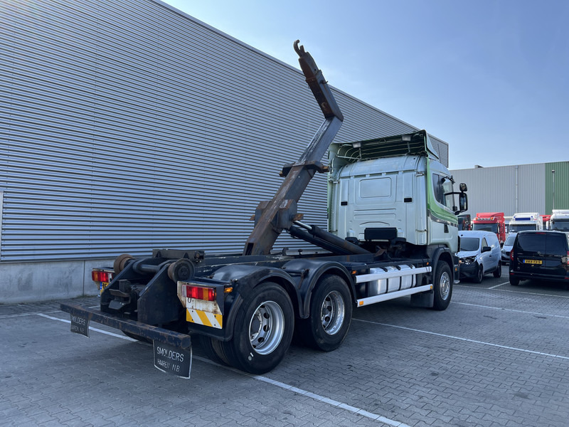 Scania R 144G V8 460 6x2 Boogie / 874 dkm / Blad - Blad / Hook Lift / NL Truck - Φορτηγό φόρτωσης γάντζου: φωτογραφία 2 Scania R 144G V8 460 6x2 Boogie / 874 dkm / Blad - Blad / Hook Lift / NL Truck - Φορτηγό φόρτωσης γάντζου: φωτογραφία 2
