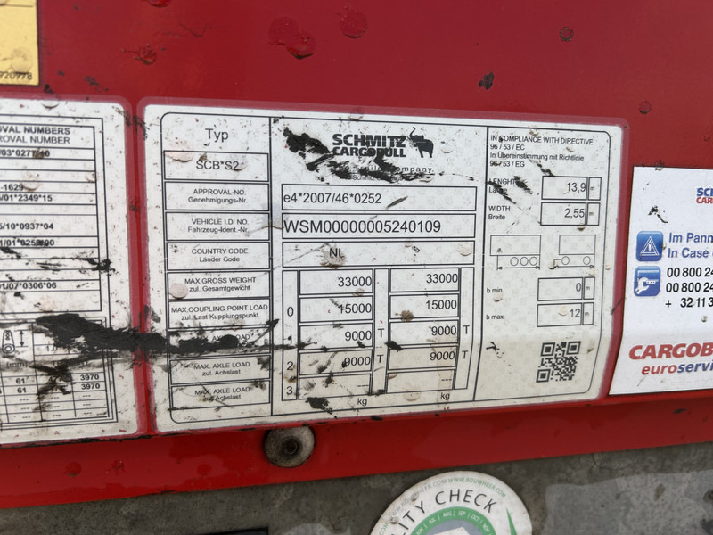 Schmitz Cargobull SCB S2 / Box Trailer / Disk / APK TUV 10-26 - Επικαθήμενο κόφα: φωτογραφία 5 Schmitz Cargobull SCB S2 / Box Trailer / Disk / APK TUV 10-26 - Επικαθήμενο κόφα: φωτογραφία 5