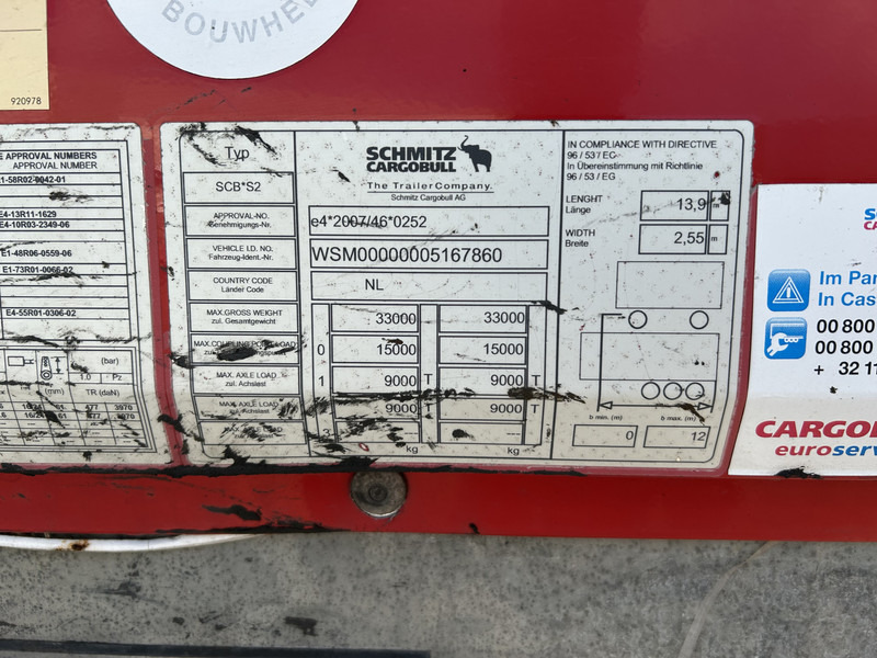 Schmitz Cargobull SCB S2 / Box Trailer / Disk Brakes / APK TUV 01-26 - Επικαθήμενο κόφα: φωτογραφία 5 Schmitz Cargobull SCB S2 / Box Trailer / Disk Brakes / APK TUV 01-26 - Επικαθήμενο κόφα: φωτογραφία 5
