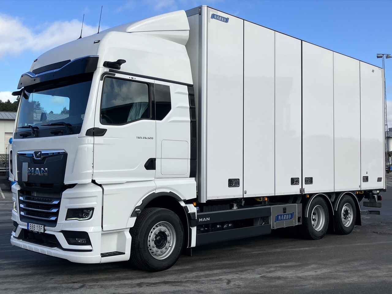 MAN TGX 26.520 6×2-4 fjärrbil Närko - Φορτηγό κόφα: φωτογραφία 1 MAN TGX 26.520 6×2-4 fjärrbil Närko - Φορτηγό κόφα: φωτογραφία 1