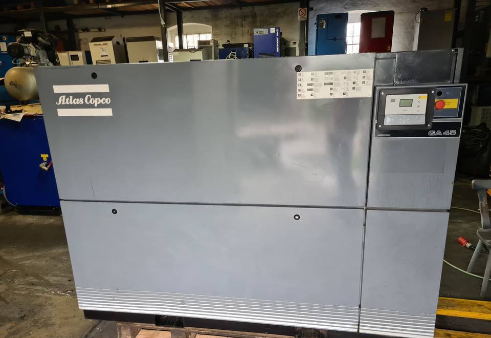 Kompresor śrubowy ATLAS COPCO GA 45 - Αεροσυμπιεστής: φωτογραφία 1 Kompresor śrubowy ATLAS COPCO GA 45 - Αεροσυμπιεστής: φωτογραφία 1