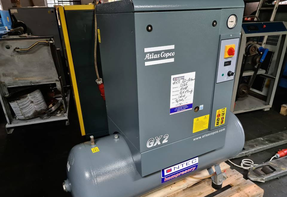 Kompresor śrubowy ATLAS COPCO GX2 2,2 kw - Αεροσυμπιεστής: φωτογραφία 3 Kompresor śrubowy ATLAS COPCO GX2 2,2 kw - Αεροσυμπιεστής: φωτογραφία 3