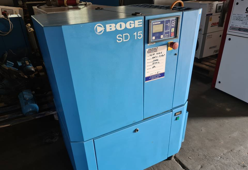 Kompresor śrubowy Boge SD 15, 11 kw - Αεροσυμπιεστής: φωτογραφία 3 Kompresor śrubowy Boge SD 15, 11 kw - Αεροσυμπιεστής: φωτογραφία 3