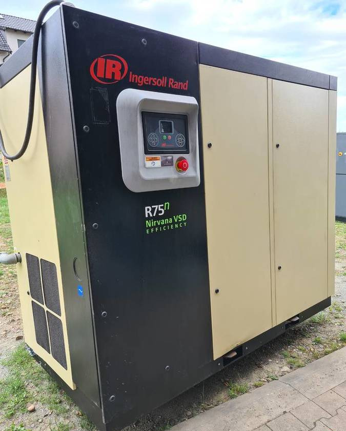 Kompresor śrubowy INGERSOLL RAND NIRVANA R75N - Αεροσυμπιεστής: φωτογραφία 1 Kompresor śrubowy INGERSOLL RAND NIRVANA R75N - Αεροσυμπιεστής: φωτογραφία 1