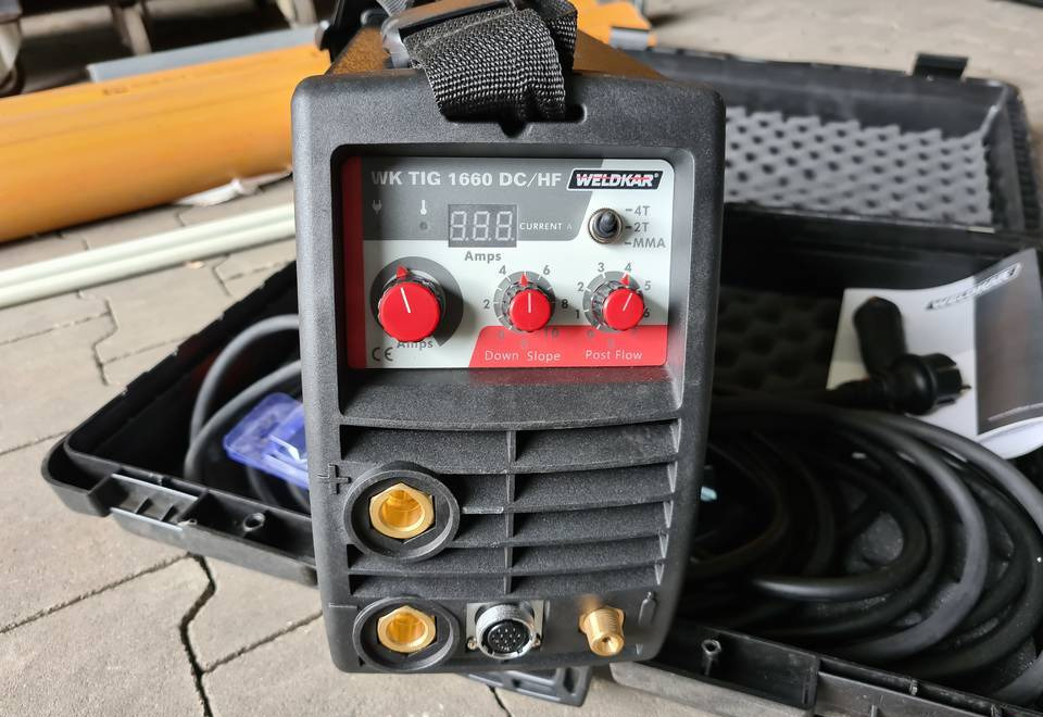 Spawarka Tig WELDKAR WK 1660 DC/HF 160 A - Ηλεκτροσυγκολλήσεις: φωτογραφία 2 Spawarka Tig WELDKAR WK 1660 DC/HF 160 A - Ηλεκτροσυγκολλήσεις: φωτογραφία 2