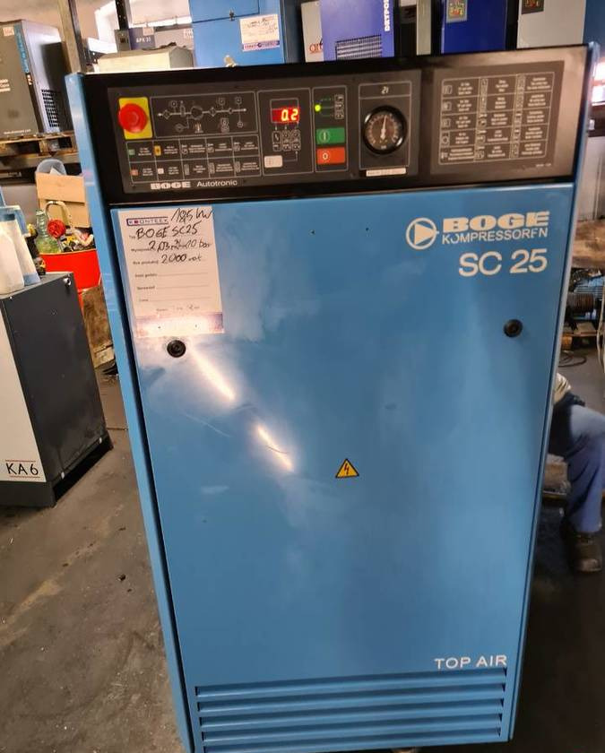 Sprężarka tłokowa BOGE SC 25, 18,5 kw - Αεροσυμπιεστής: φωτογραφία 2 Sprężarka tłokowa BOGE SC 25, 18,5 kw - Αεροσυμπιεστής: φωτογραφία 2