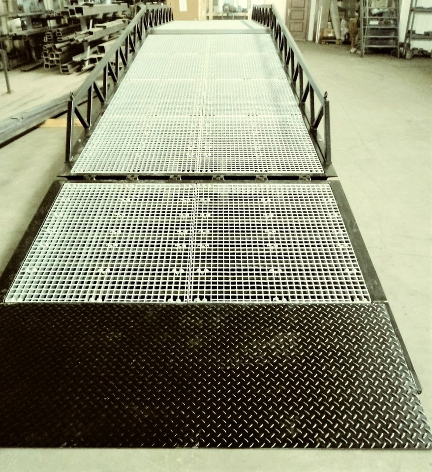 Καινούριο Ράμπα φόρτωσης Loading Ramp with with hydraulic tilting bridge -  AZ RAMP - STAR LLO- 20 T.: φωτογραφία 8