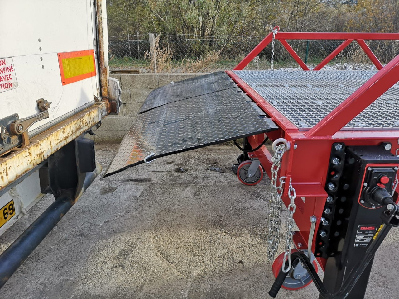 Καινούριο Ράμπα φόρτωσης Loading Ramp with with hydraulic tilting bridge -  AZ RAMP - STAR LLO- 20 T.: φωτογραφία 7