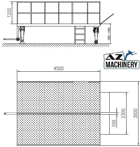 Καινούριο Ράμπα φόρτωσης Mobil Loading Table AZ RAMP-SIMPLY 180 -4.5-3.5 -8 T Capacity: φωτογραφία 11