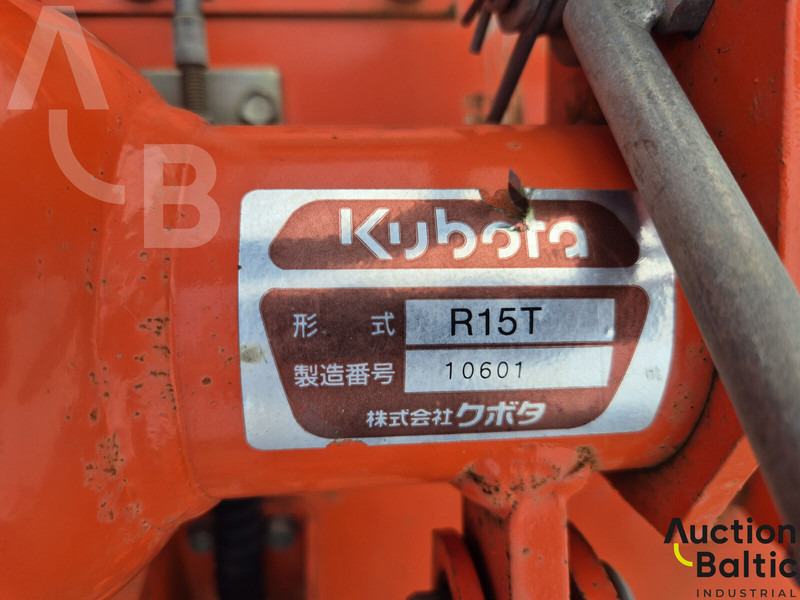 Σβολοκόπτης Kubota R 15T: φωτογραφία 9