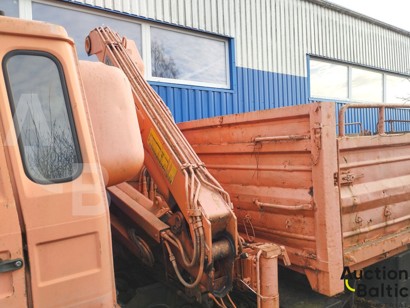 Φορτηγό ανατρεπόμενο, Φορτηγό με γερανό Magirus 168 M 11: φωτογραφία 8