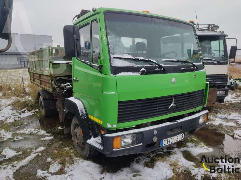 Mercedes-Benz 814 - Φορτηγό ανατρεπόμενο, Φορτηγό με γερανό: φωτογραφία 1 Mercedes-Benz 814 - Φορτηγό ανατρεπόμενο, Φορτηγό με γερανό: φωτογραφία 1