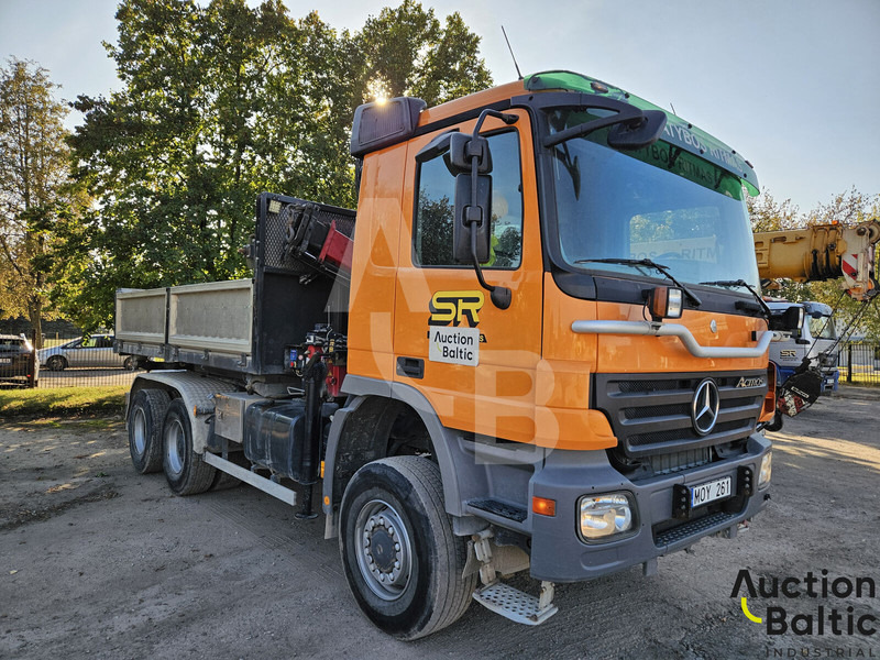 Mercedes-Benz Actros 1844 - Φορτηγό ανατρεπόμενο, Φορτηγό με γερανό: φωτογραφία 1 Mercedes-Benz Actros 1844 - Φορτηγό ανατρεπόμενο, Φορτηγό με γερανό: φωτογραφία 1