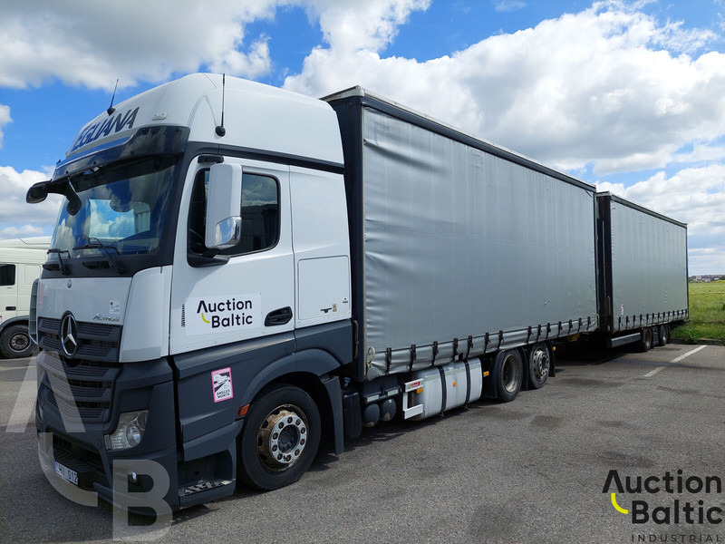Mercedes-Benz Actros - Φορτηγό μουσαμάς: φωτογραφία 2 Mercedes-Benz Actros - Φορτηγό μουσαμάς: φωτογραφία 2
