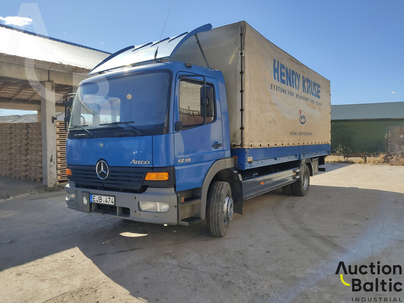 Mercedes-Benz Atego 1218 - Φορτηγό μουσαμάς: φωτογραφία 2 Mercedes-Benz Atego 1218 - Φορτηγό μουσαμάς: φωτογραφία 2