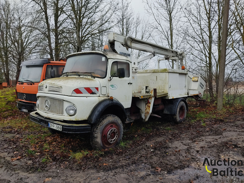 Mercedes-Benz Lako 911 - Φορτηγό με εναέρια πλατφόρμα: φωτογραφία 1 Mercedes-Benz Lako 911 - Φορτηγό με εναέρια πλατφόρμα: φωτογραφία 1