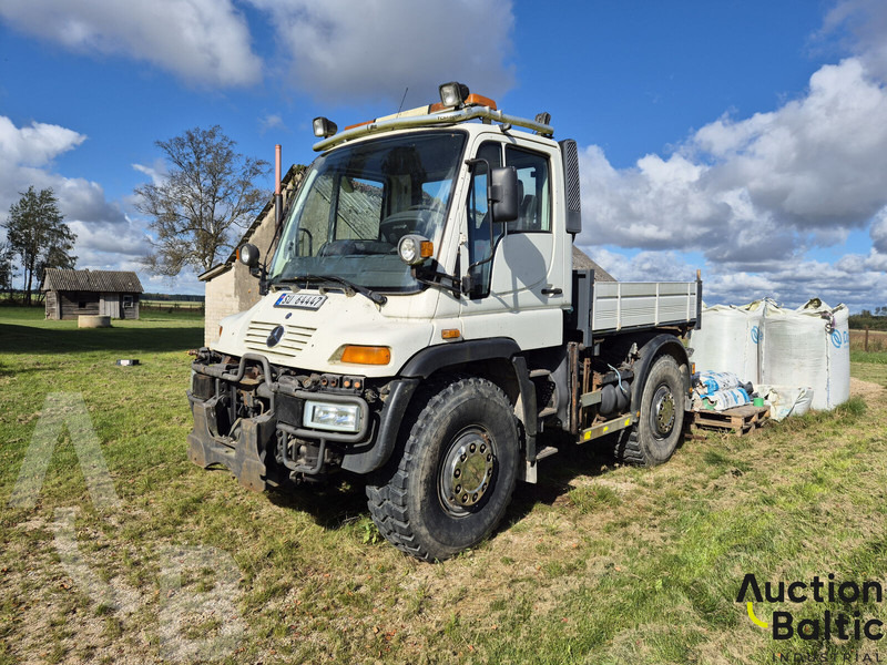 Mercedes-Benz Unimog U 400 - Φορτηγό ανατρεπόμενο: φωτογραφία 1 Mercedes-Benz Unimog U 400 - Φορτηγό ανατρεπόμενο: φωτογραφία 1