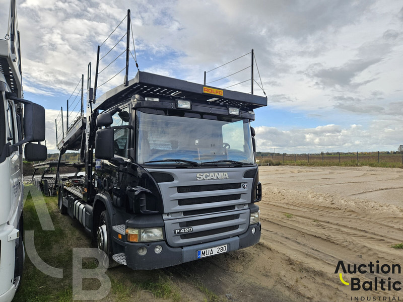 Scania P 420 - Φορτηγό αυτοκινητάμαξα: φωτογραφία 2 Scania P 420 - Φορτηγό αυτοκινητάμαξα: φωτογραφία 2