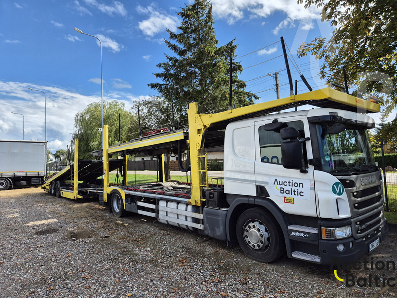 Scania P 450 - Φορτηγό αυτοκινητάμαξα: φωτογραφία 2 Scania P 450 - Φορτηγό αυτοκινητάμαξα: φωτογραφία 2