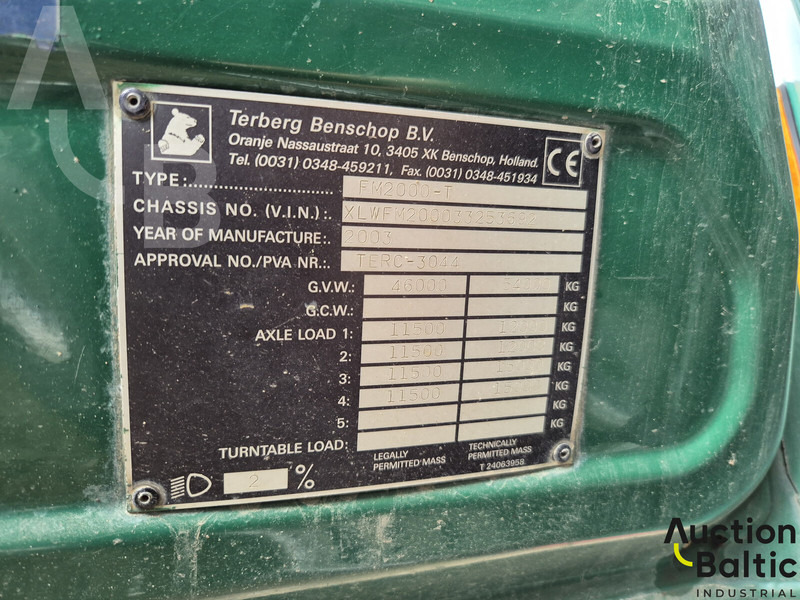 Φορτηγό ανατρεπόμενο Volvo Terberg FM 2000: φωτογραφία 16