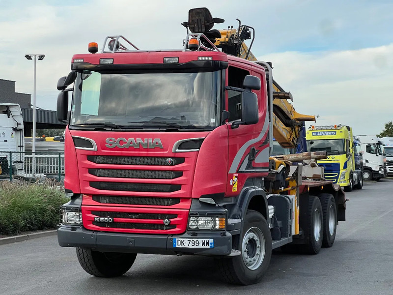 Scania R580 6x4 full steel*3pedal opticruise*R580 V8* - Φορτηγό ξυλείας: φωτογραφία 1 Scania R580 6x4 full steel*3pedal opticruise*R580 V8* - Φορτηγό ξυλείας: φωτογραφία 1
