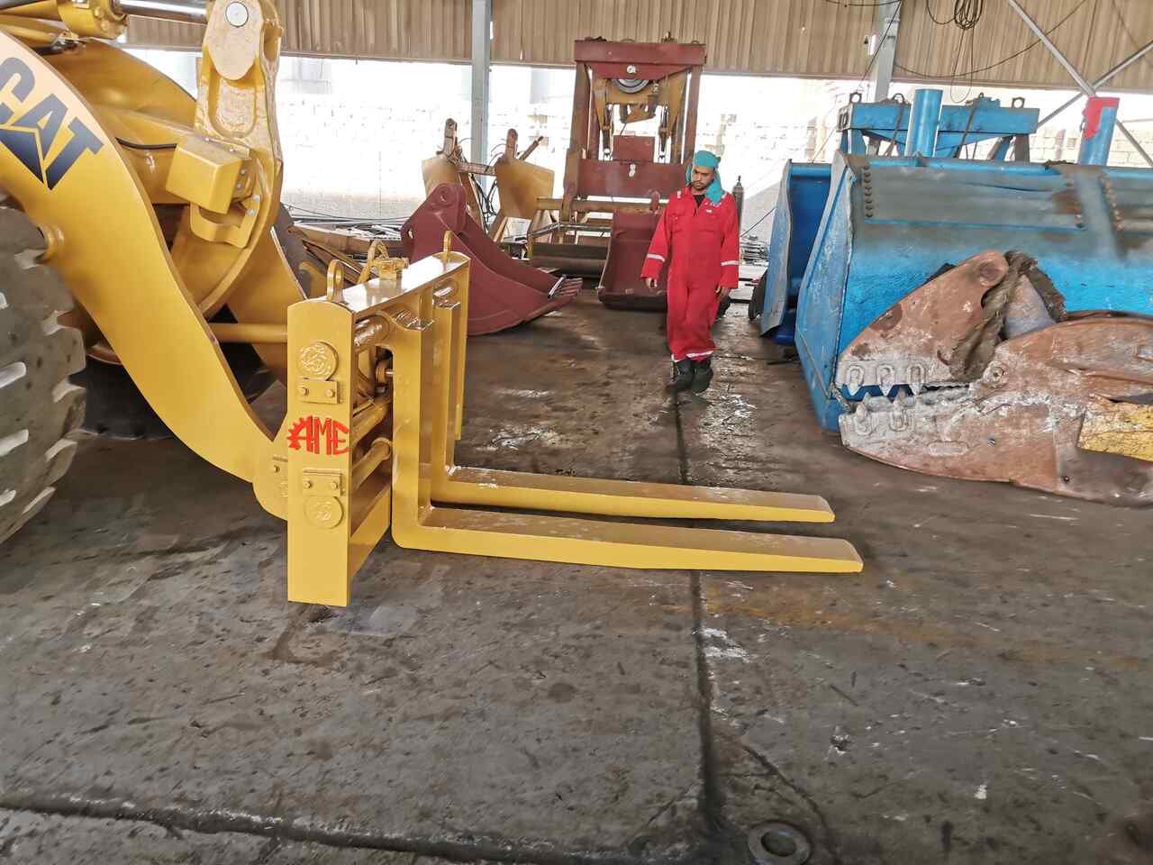 AME Hydraulic Pallet Fork - Πιρούνες για Ελαστιχοφόρος φορτωτής: φωτογραφία 3 AME Hydraulic Pallet Fork - Πιρούνες για Ελαστιχοφόρος φορτωτής: φωτογραφία 3