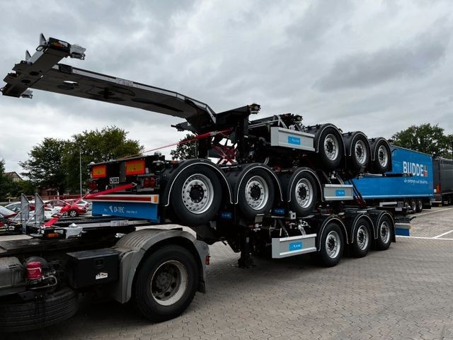 D-TEC Containerchassis FT-LS-S SOFORT VERFÜGBAR - Επικαθήμενο μεταφοράς εμπορευματοκιβωτίων/ Κινητό αμάξωμα: φωτογραφία 1 D-TEC Containerchassis FT-LS-S SOFORT VERFÜGBAR - Επικαθήμενο μεταφοράς εμπορευματοκιβωτίων/ Κινητό αμάξωμα: φωτογραφία 1