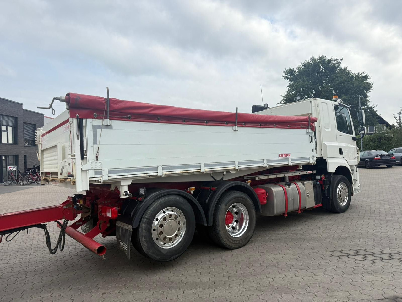 DAF CF 480 FAN 6x2 Dreiseitenkipper Inkl. Anhänger - Φορτηγό ανατρεπόμενο: φωτογραφία 3 DAF CF 480 FAN 6x2 Dreiseitenkipper Inkl. Anhänger - Φορτηγό ανατρεπόμενο: φωτογραφία 3