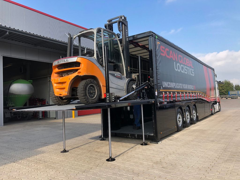 Innenlader Zwischenlader Gabelstaplertransporter - Επικαθήμενο με χαμηλό δάπεδο: φωτογραφία 5 Innenlader Zwischenlader Gabelstaplertransporter - Επικαθήμενο με χαμηλό δάπεδο: φωτογραφία 5