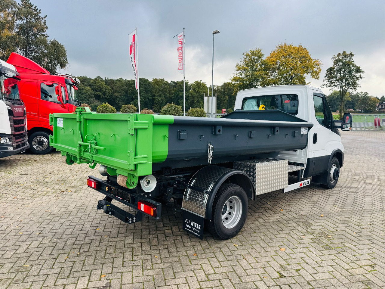 Iveco Daily 70C18H Hyva Abrollkipper - Φορτηγό φόρτωσης γάντζου: φωτογραφία 3 Iveco Daily 70C18H Hyva Abrollkipper - Φορτηγό φόρτωσης γάντζου: φωτογραφία 3